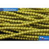 WH Czech glass pearls chartreuse matte (70456M) 2mm