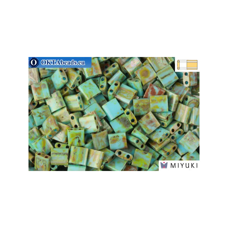 MIYUKI Beads TILA Picasso Sea Foam Green Matte (4514)