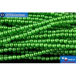 WH Czech glass pearls green (70459) 2mm
