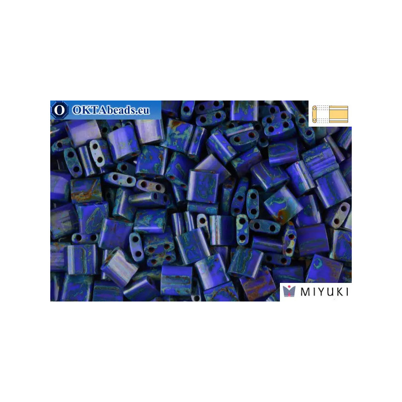 MIYUKI Beads TILA Picasso Opaque Cobalt (4518)