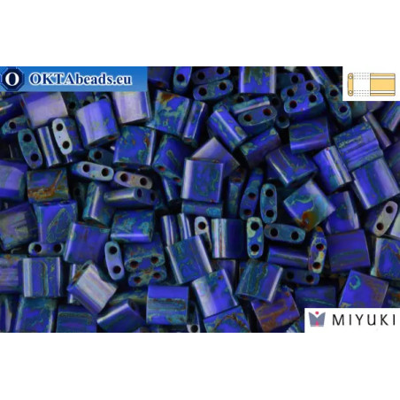 MIYUKI Beads TILA Picasso Opaque Cobalt (4518)