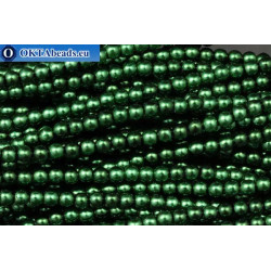 WH Czech glass pearls green (70057) 3mm