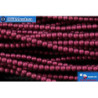 WH Czech glass pearls red matte (70020M) 4mm