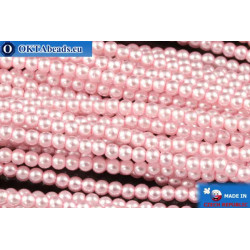 WH Czech glass pearls pink (70475) 4mm