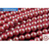 WH COTOBE Crystal Pearl Pearlescent Red 2mm