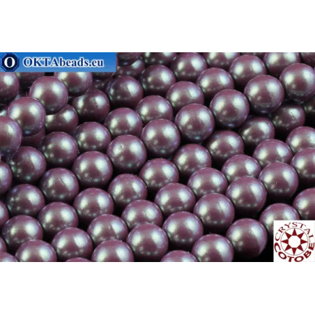 WH COTOBE Crystal Pearl Pearlescent Violet 2mm