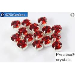 WH Chaton Preciosa Maxima Red Velvet - silver ss16