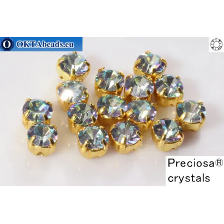 WH Chaton Preciosa Maxima Crystal Vitrail Light - gold ss16