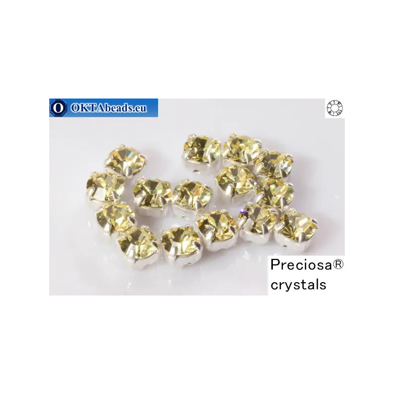 WH Chaton Preciosa Maxima Jonquil - silver ss16
