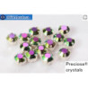 WH Chaton Preciosa Maxima Crystal Peacock Green - silver ss16