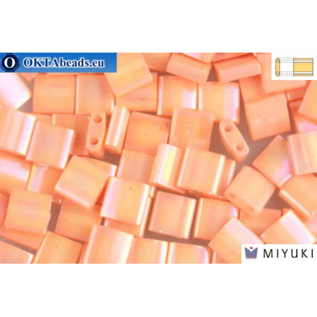 MIYUKI Beads TILA Semi-Matte Opaque Salmon (596)
