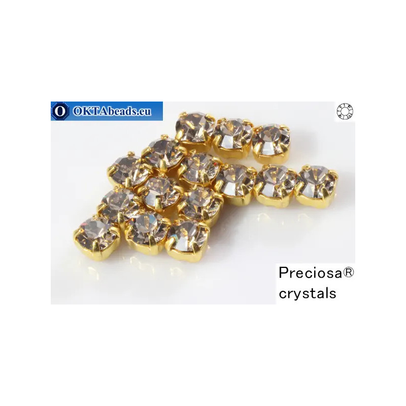 WH Chaton Preciosa Maxima Crystal Velvet - gold ss16