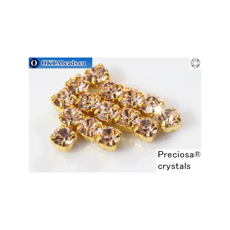 WH Chaton Preciosa Maxima Gold Quartz - gold ss16