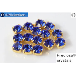 WH Chaton Preciosa Maxima Sapphire - gold ss16