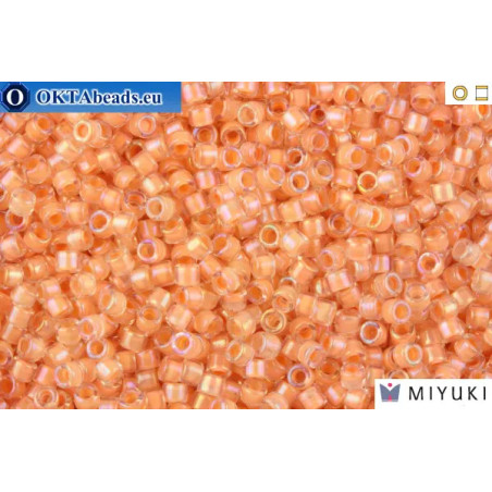 MIYUKI Beads Delica Lined Flesh AB 11/0 (DB67)