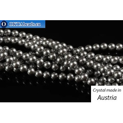 WH Austrian 5810 Pearls Crystal Grey 4mm