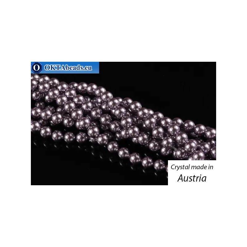 WH Austrian 5810 Pearls Crystal Mauve 4mm