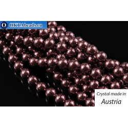 Austrian 5810 Pearls Crystal Burgundy 2mm