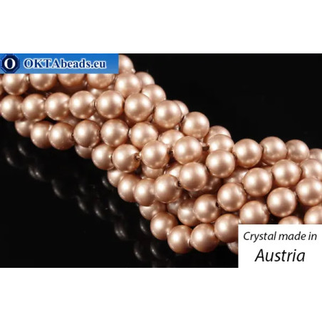 Austrian 5810 Pearls Crystal Powder Almond 2mm