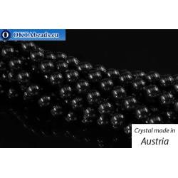 Austrian 5810 Pearls Crystal Mystic Black 3mm