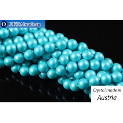 Austrian 5810 Pearls Crystal Iridescent Dark Turquoise 5mm