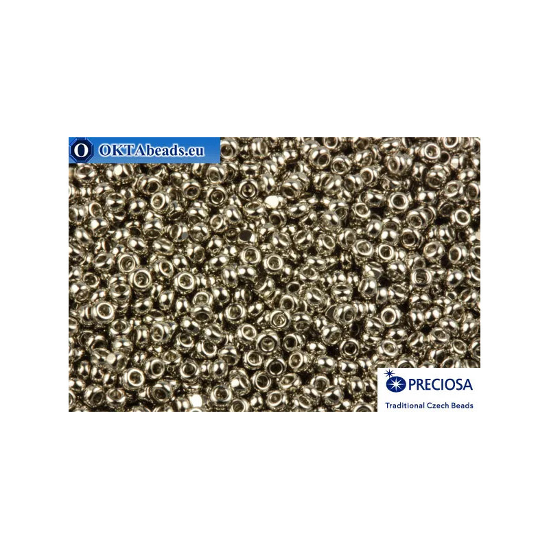 WH Preciosa Charlotte Nickel Plated 13/0mm