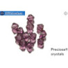 Preciosa Crystal Bicone - Amethyst 6mm