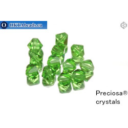 Preciosa Crystal Bicone - Peridot 6mm