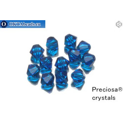 Preciosa Crystal Bicone - Capri Blue 6mm