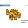 Preciosa Crystal Bicone - Topaz 8mm