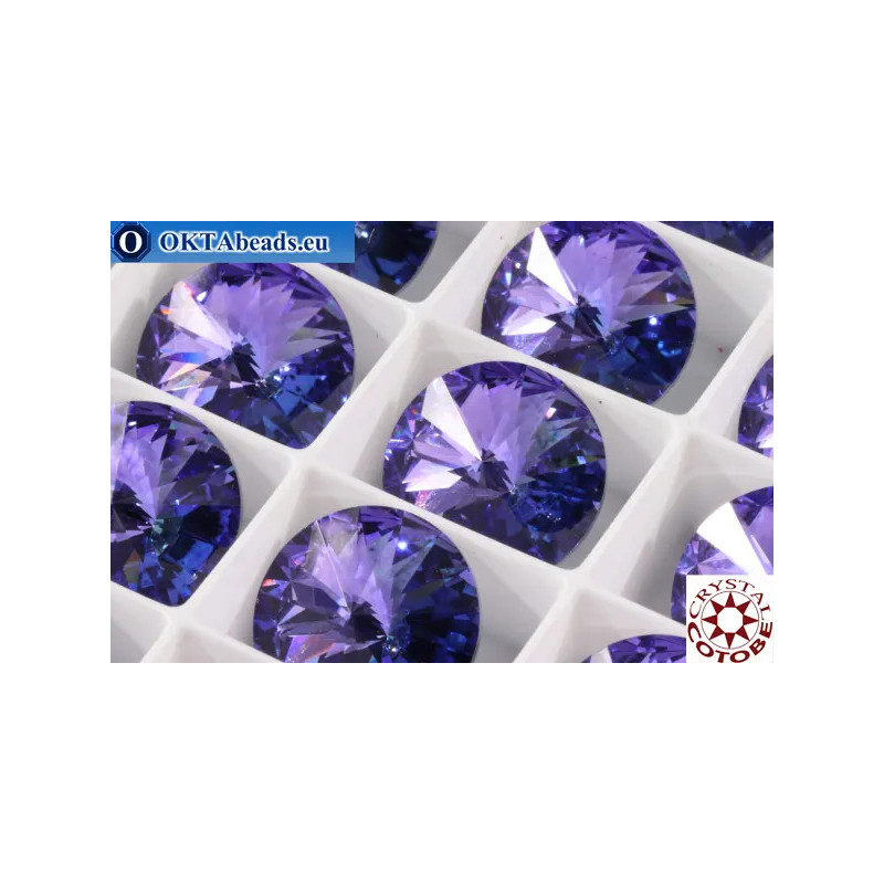 WH COTOBE Crystal 1122 Rivoli Wisteria Antik 14mm