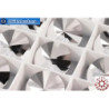 WH COTOBE Crystal 1122 Rivoli Silver Metallic 14mm