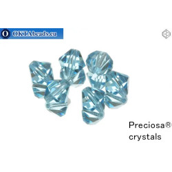 Preciosa Crystal Bicone - Aquamarine 8mm
