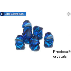 Preciosa Crystal Bicone - Capri Blue 8mm