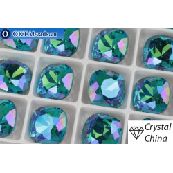 Chinarovsky Cushion Aquamarine Shimmer 12mm