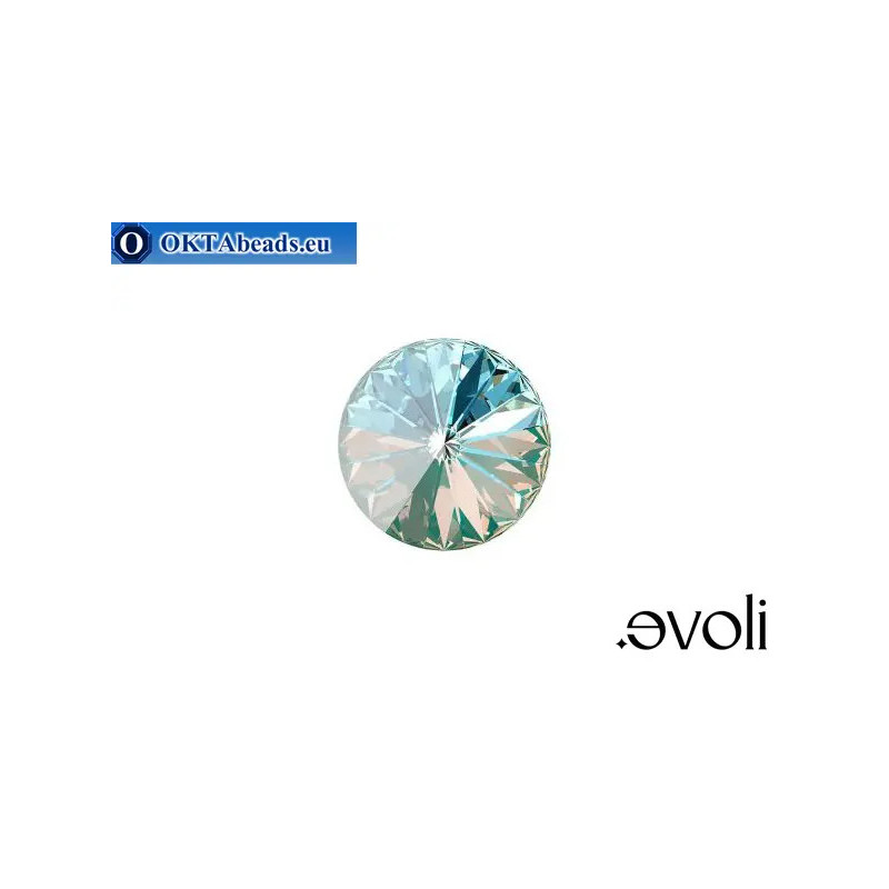 Austrian Rivoli 1122 Crystal Laguna DeLite 14mm