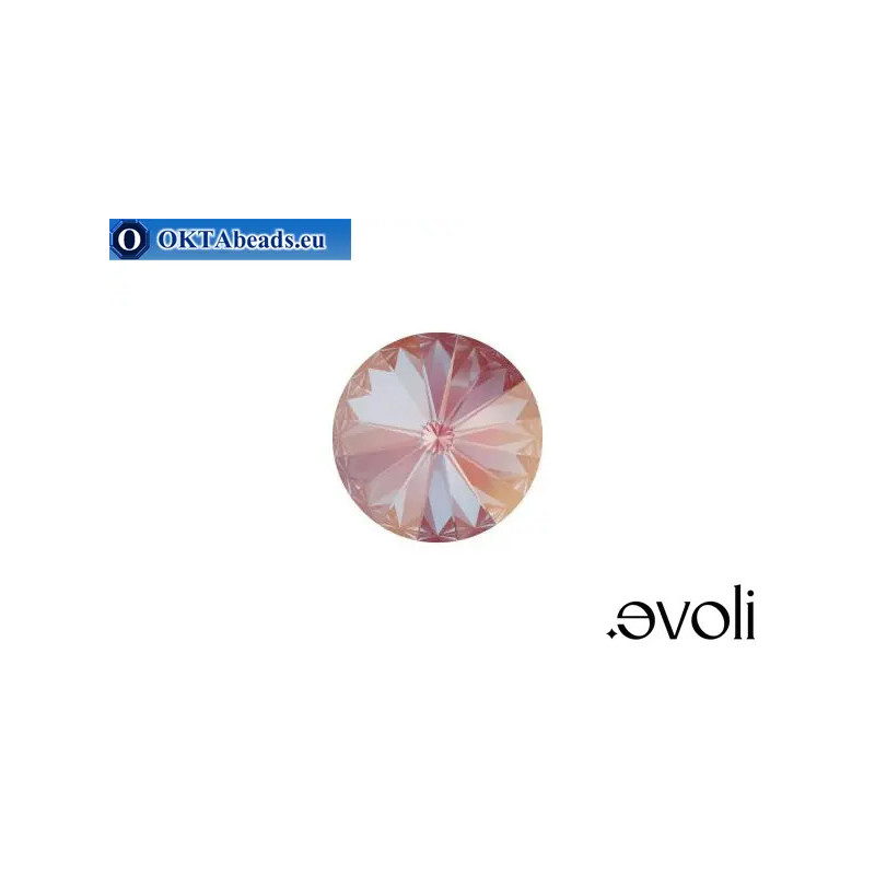 WH Austrian Rivoli 1122 Crystal Lotus Pink DeLite 14mm