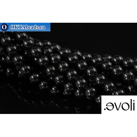 Austrian Pearls 5810 Crystal Mystic Black 5mm