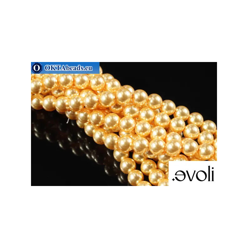 Austrian Pearls 5810 Crystal Gold 2mm