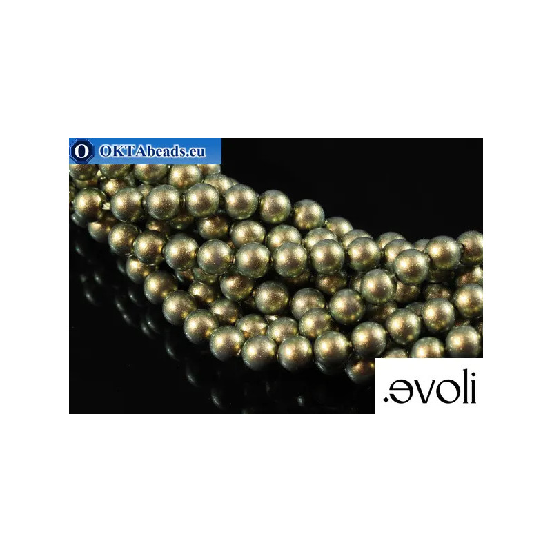 Austrian Pearls 5810 Crystal Iridescent Green 2mm