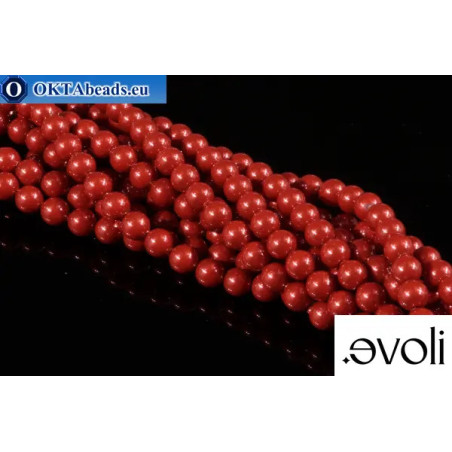 WH Austrian Pearls 5810 Crystal Dark Coral 4mm