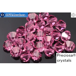 Preciosa Crystal Bicone - Rose 3mm