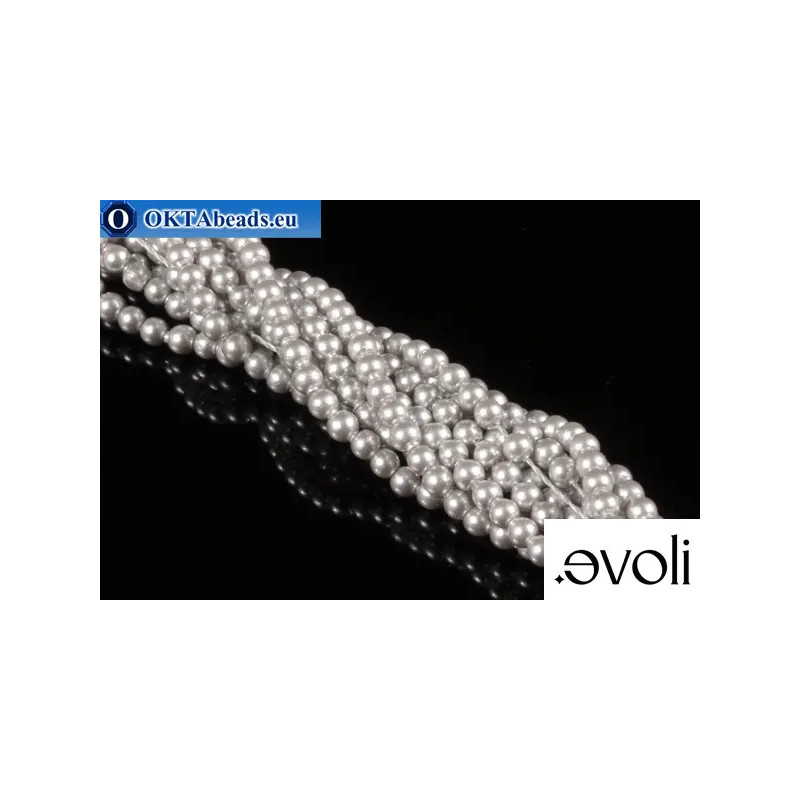 WH Austrian Pearls 5810 Crystal Light Grey 2mm