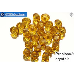 Preciosa Crystal Bicone - Topaz 3mm