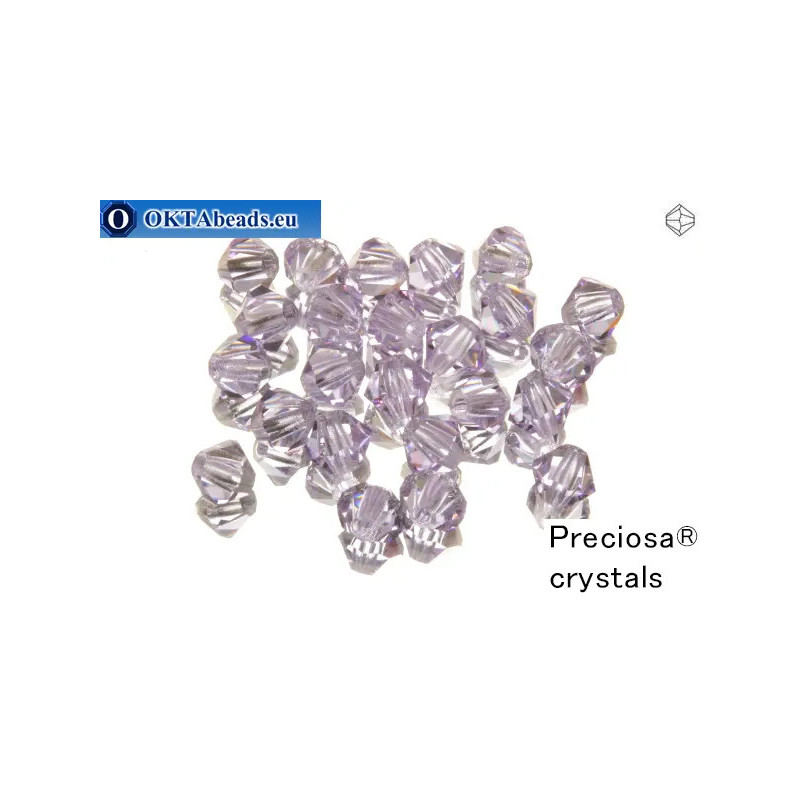 Preciosa Crystal Bicone - Violet 3mm