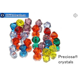Preciosa Crystal Bicone - Rainbow 3mm